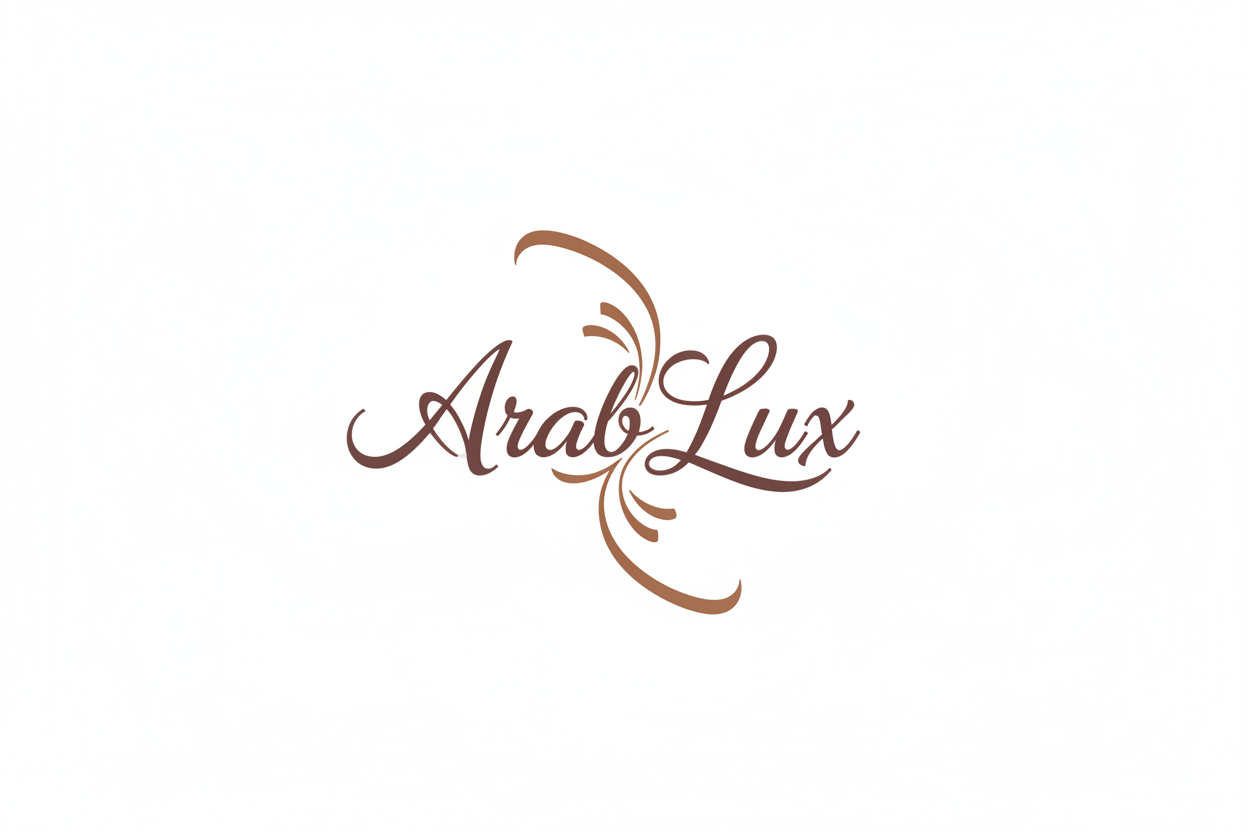 Arab Lux Logo #745B5B
